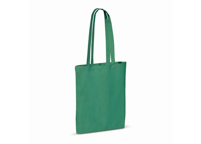 Sac en coton recyclé promotionnel 140g Vert foncé